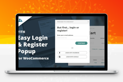 YITH Easy Login & Register Popup – Woocommerce登录和注册弹窗插件