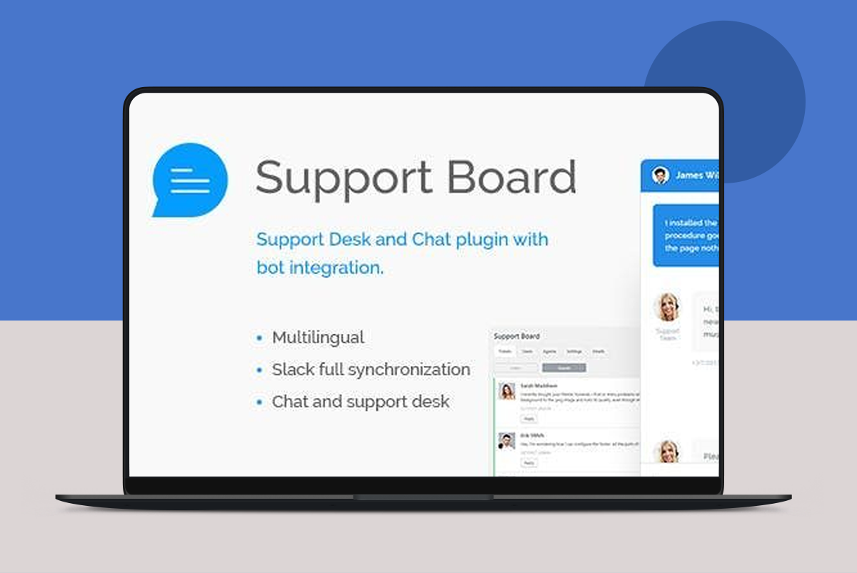 Chat Support Board – WordPress客户工作台系统插件支持中文