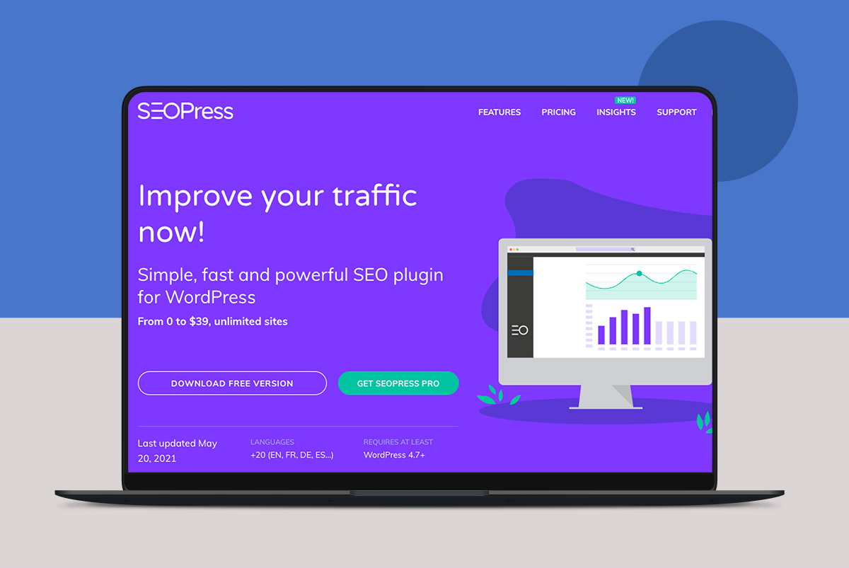 SEOPress Pro – WordPress全站点搜索引擎优化插件
